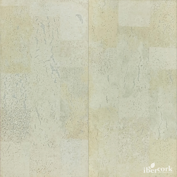 Пробковый клеевой паркет IberCork Саламанка бланко 6 SG